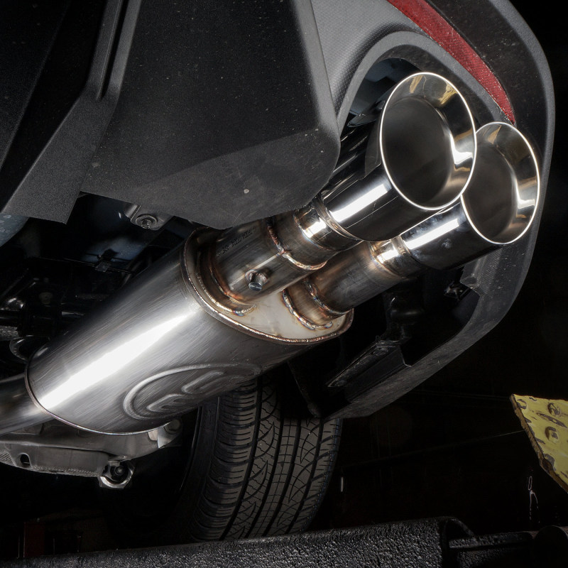 Ford Mustang Performance Exhaust - Stainless Works - Redline Series Catback X-Pipe w/Active Valves & Quad Tips - `18-`27